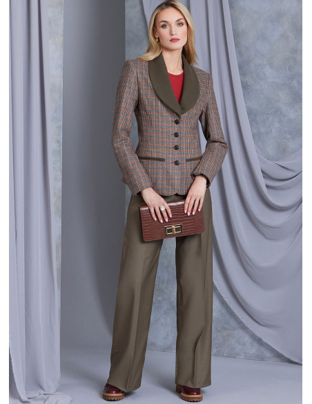 Patrón de chaqueta - Vogue 1972