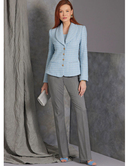 Patrón de chaqueta - Vogue 1972