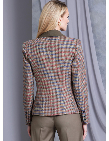 Patrón de chaqueta - Vogue 1972