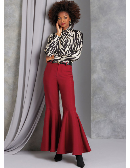 Patrón de pantalones - Vogue 1974