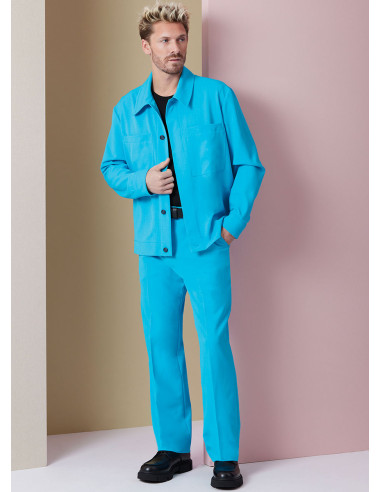 Patrón de chaqueta, pantalón corto y pantalón - Vogue 2022