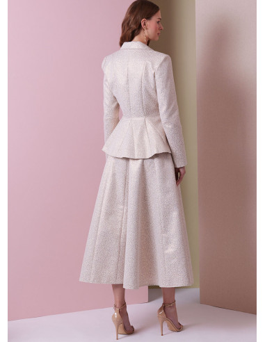 Patrón de chaqueta, falda y pantalón - Vogue 2018