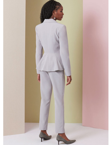 Patrón de chaqueta, falda y pantalón - Vogue 2018
