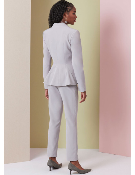 Patrón de chaqueta, falda y pantalón - Vogue 2018