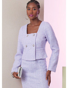 Patrón de chaqueta - Vogue 2017