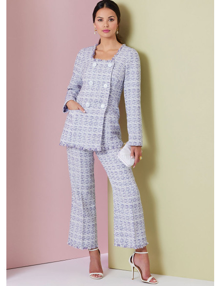 Patrón de chaqueta - Vogue 2017