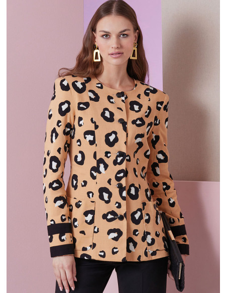 Patrón de chaqueta - Vogue 2015