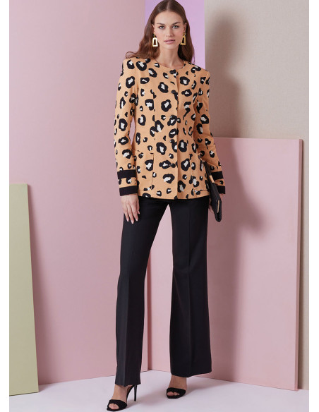 Patrón de chaqueta - Vogue 2015