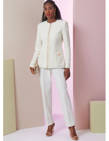 Patrón de chaqueta - Vogue 2015