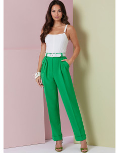 Patrón de short y pantalón - Vogue 2014 2
