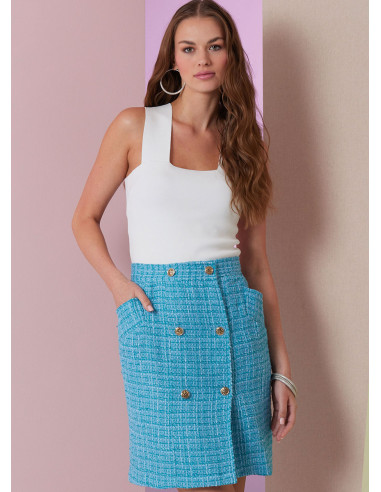 Patrón de falda - Vogue 2013