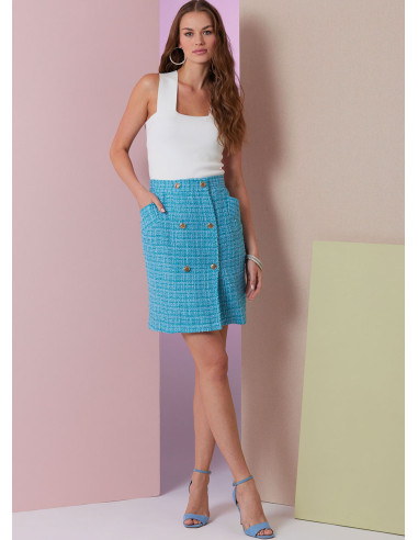 Patrón de falda - Vogue 2013