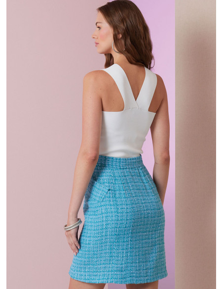 Patrón de falda - Vogue 2013