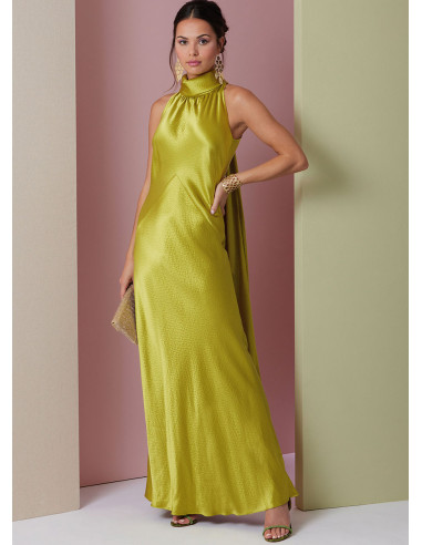 Patrón de vestido - Vogue 2008