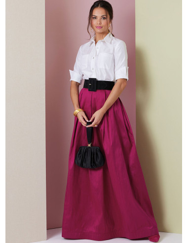 Patrón de vestido - Vogue 2007