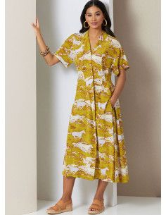 Patrón de vestido - Vogue 2024