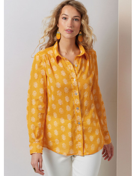 Patrón de blusa - Vogue 2031