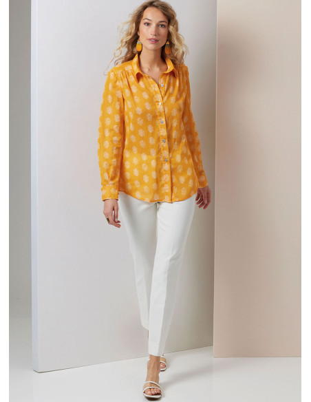 Patrón de blusa - Vogue 2031