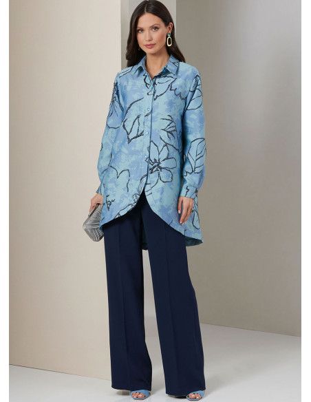 Patrón de camisa - Vogue 2037