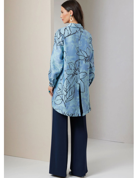 Patrón de camisa - Vogue 2037