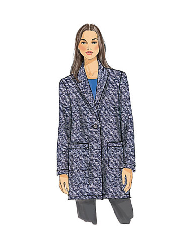 Patrón de chaqueta - Vogue 9133