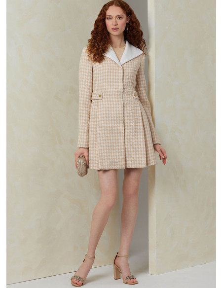 Patrón de abrigos - Vogue 2092