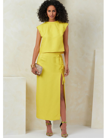 Patrón de blusa - Vogue 2096