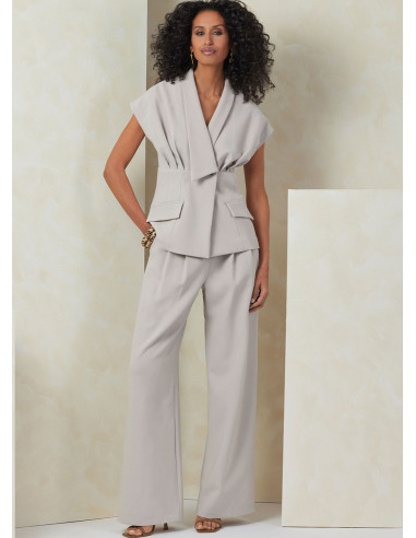 Patrón de blusa - Vogue 2097