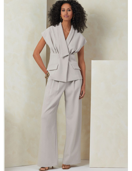 Patrón de blusa - Vogue 2097