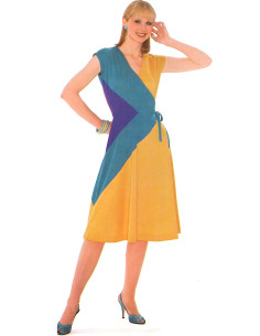 Patrón de vestido vintage - Vogue 2100