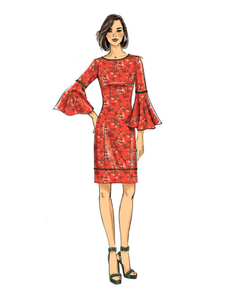 Patron de robe - Butterick 6624