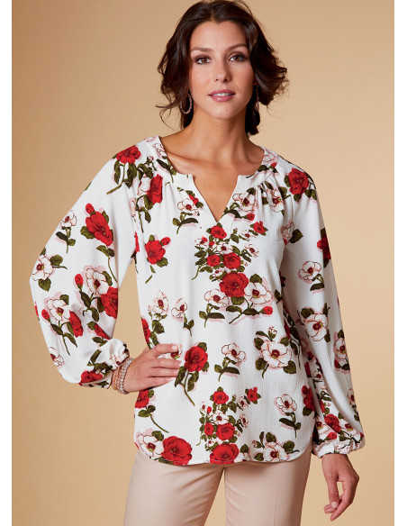 Patrón de blusa - Butterick 6632