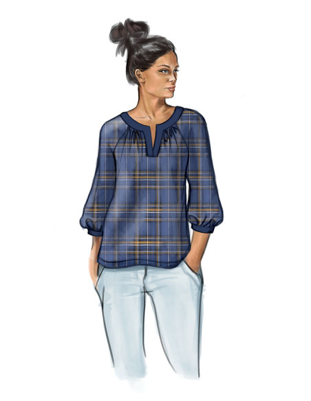 Patrón de blusa - Butterick 6632