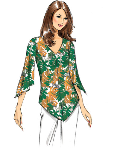 Patrón de blusa - Butterick 6663