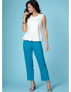 Patrón de blusa, vestido, falda y pantalón - Butterick 6670