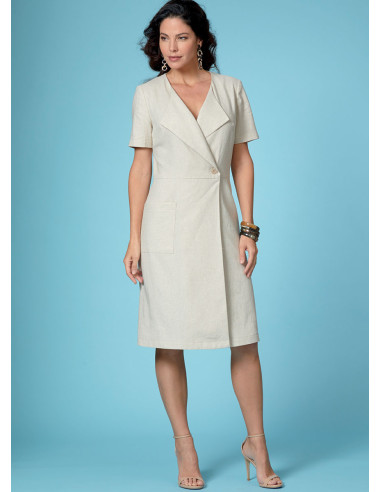 Patrón de blusa, vestido, falda y pantalón - Butterick 6670