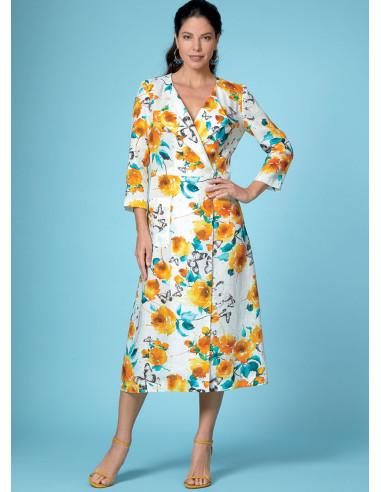 Patrón de blusa, vestido, falda y pantalón - Butterick 6670