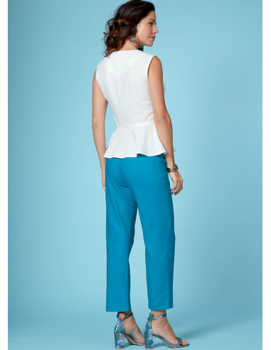 Patrón de blusa, vestido, falda y pantalón - Butterick 6670