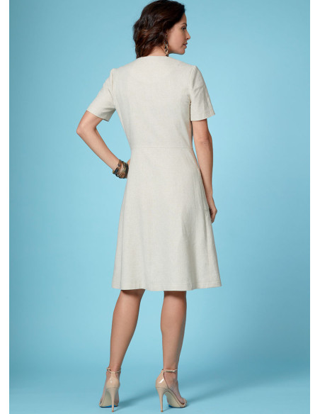 Patrón de blusa, vestido, falda y pantalón - Butterick 6670