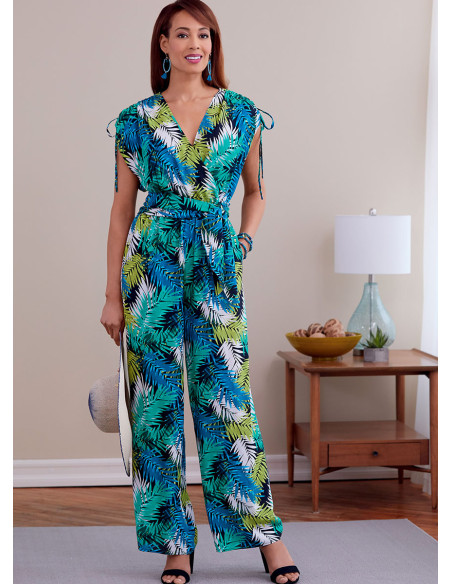 Patrón de combinación y cinturón - Butterick 6756