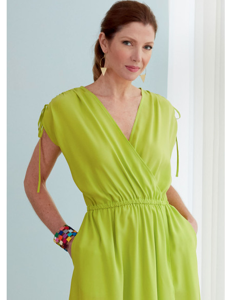 Patrón de combinación y cinturón - Butterick 6756