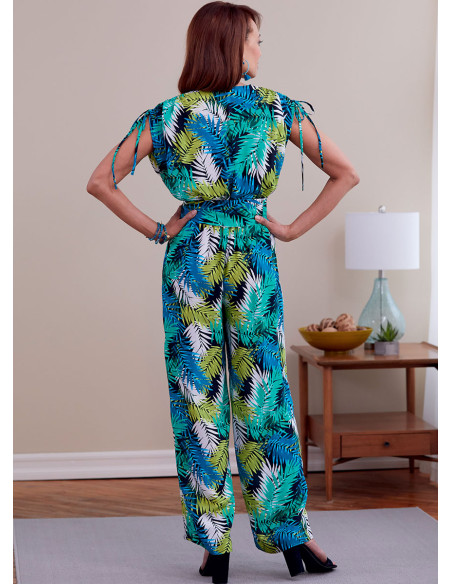 Patrón de combinación y cinturón - Butterick 6756