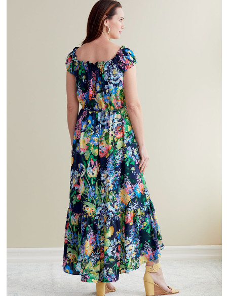 Patron de robe et ceinture - Butterick 6757