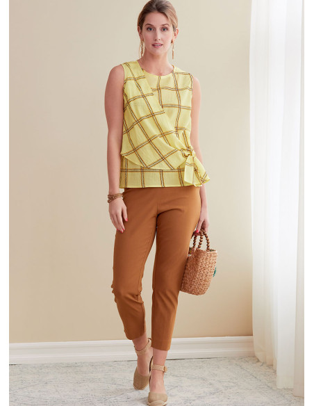 Patrón de blusa - Butterick 6765