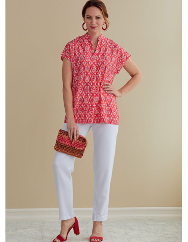 Patrón de blusa - Butterick 6768