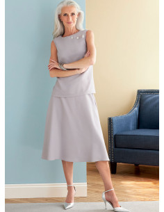 Patrón de chaqueta, vestido, blusa, falda y pantalón - Butterick 6796 2