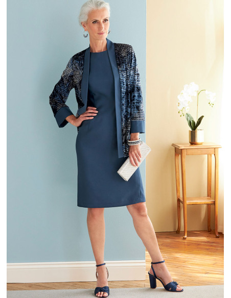 Patrón de chaqueta, vestido, blusa, falda y pantalón - Butterick 6796