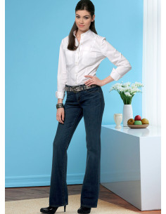 Patrón de jeans y pantalones - Butterick 6800