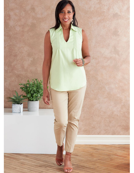 Patrón de blusa - Butterick 6801