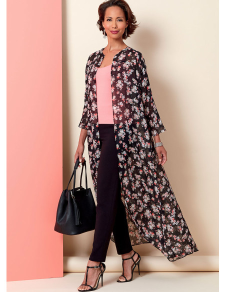 Patrón de chaqueta, vestido y pantalón - Butterick 6802